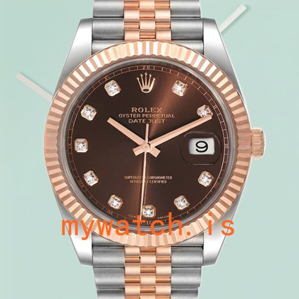 Rolex Datejust 41mm m126331-0004 Mens Silver-tone: Genuine vs. Replica Analysis