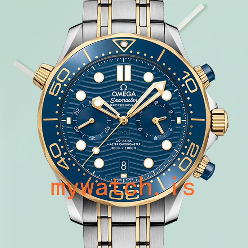 Omega Seamaster Men 210.20.44.51.03.001 44mm Blue Dial: A Timeless Masterpiece