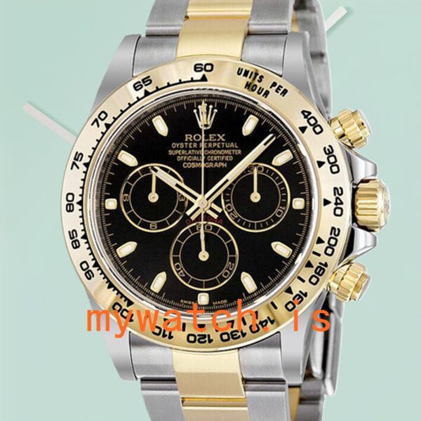 Rolex Daytona 116503BKSO Mens 40mm Automatic Oyster Bracelet: Genuine vs. Replica