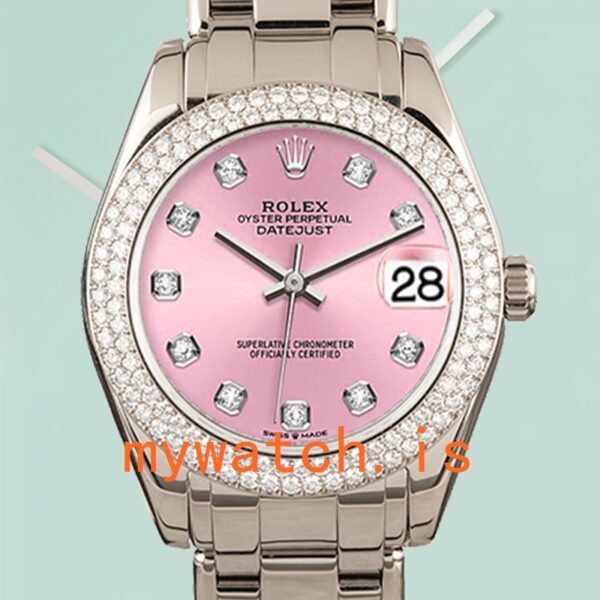 Rolex Pearlmaster 31mm 81339 Unisex Silver-tone: Genuine vs. Replica