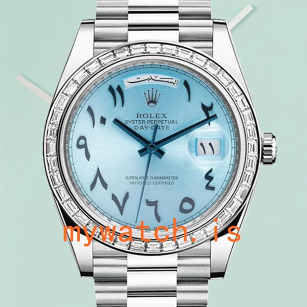 Rolex Day-Date Mens 40mm 228396 Automatic Blue Dial: A Timeless Masterpiece