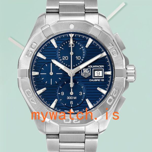 Tag Heuer Aquaracer CAY2112.BA0927 Mens 43mm Japanese Quartz: Genuine vs. Replica