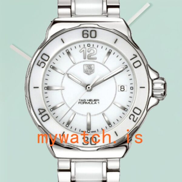 Tag Heuer Formula 1 Ladies WAH1211.BA0861 38mm Quartz White Dial: A Timeless Elegance