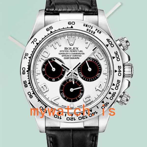 Rolex Daytona 116519 Mens 40mm Leather Strap: Genuine vs. Replica