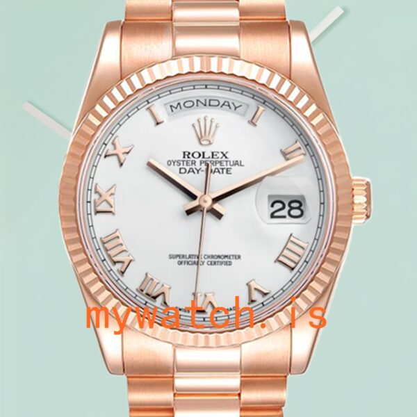 Rolex Day-Date 118235 36mm Mens President Bracelet Rose Gold-tone: A Symbol of Prestige